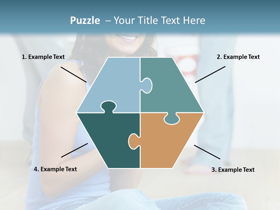 Meeting Character Happy PowerPoint Template