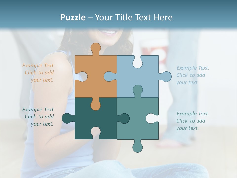 Meeting Character Happy PowerPoint Template