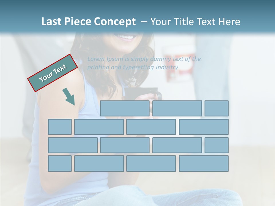 Meeting Character Happy PowerPoint Template