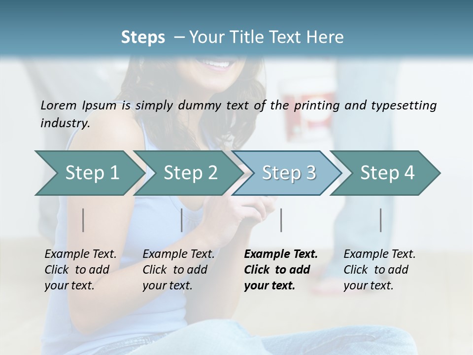 Meeting Character Happy PowerPoint Template