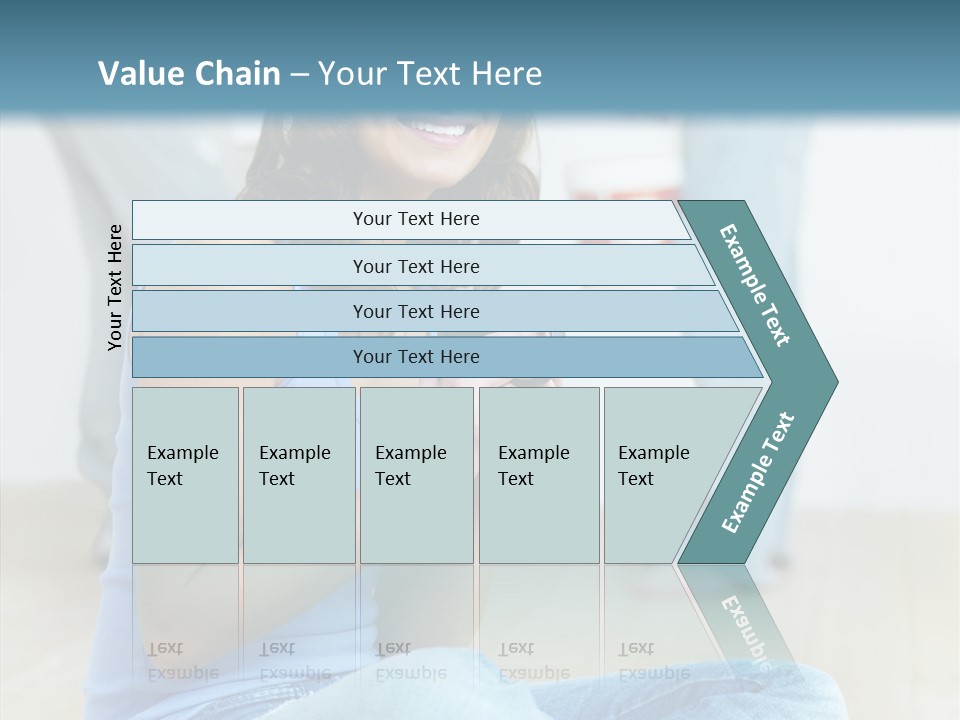 Meeting Character Happy PowerPoint Template