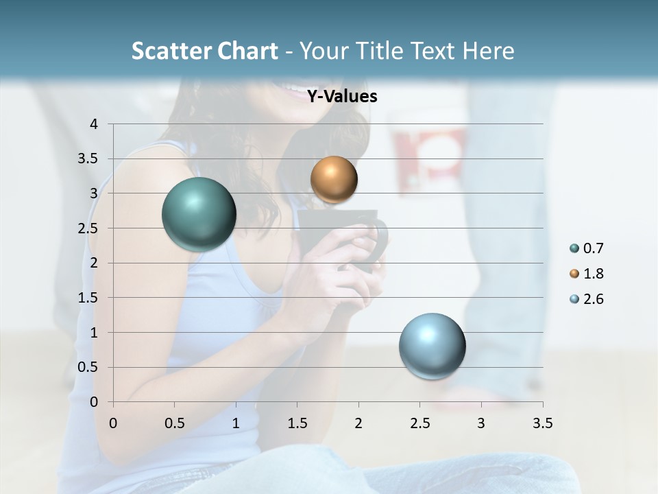 Meeting Character Happy PowerPoint Template