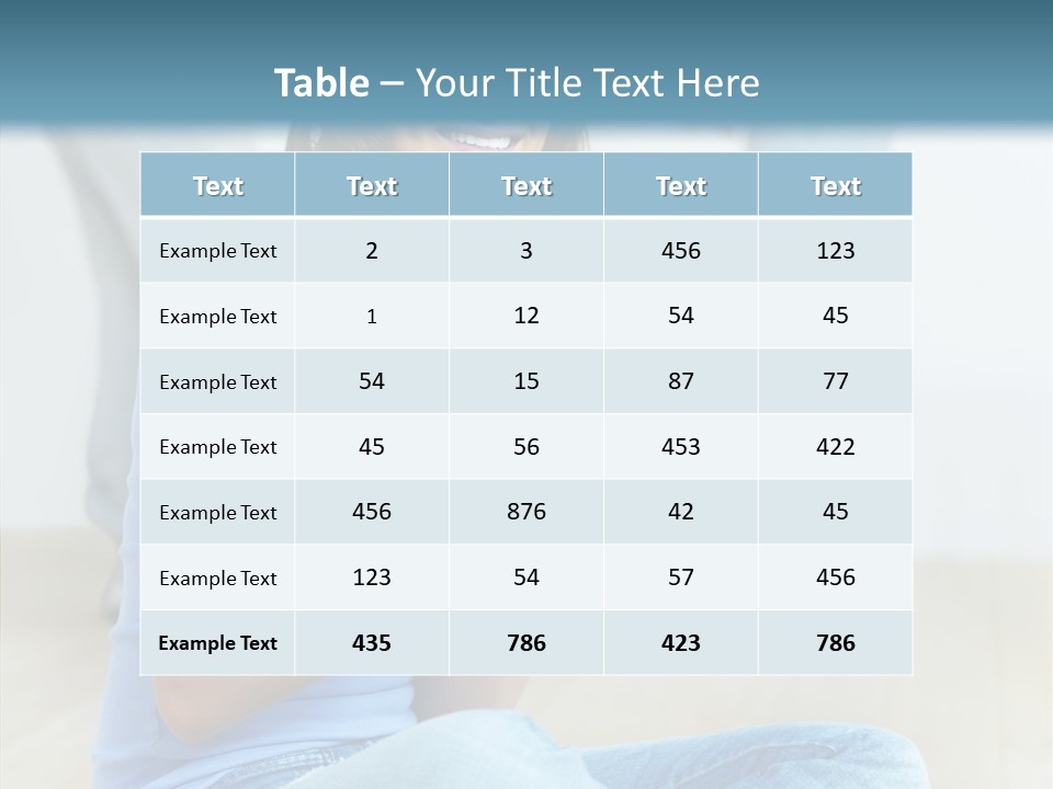 Meeting Character Happy PowerPoint Template