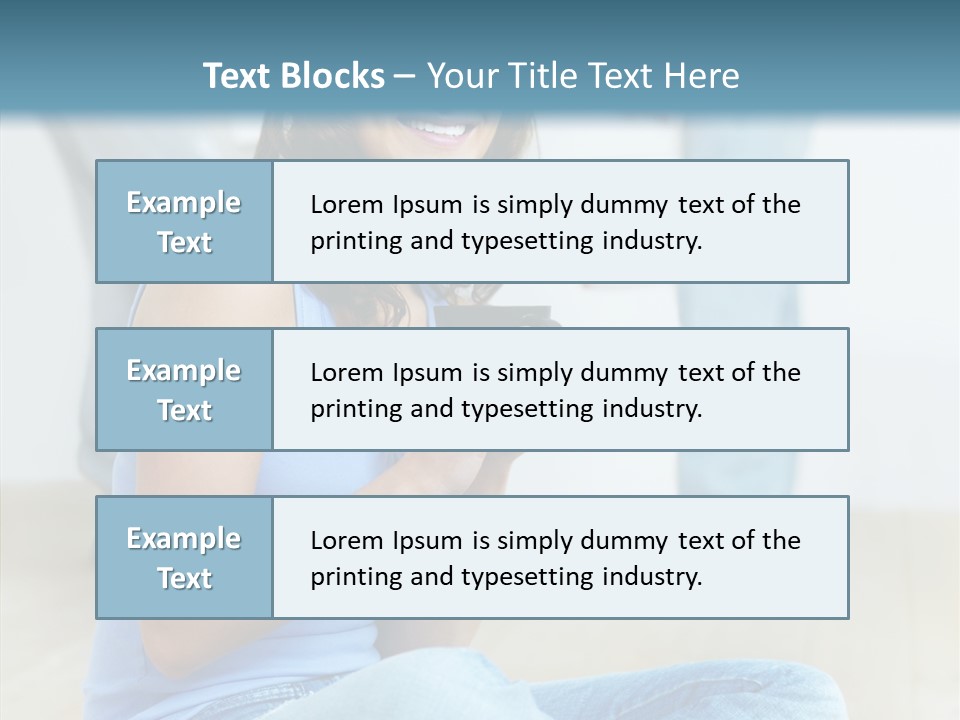 Meeting Character Happy PowerPoint Template