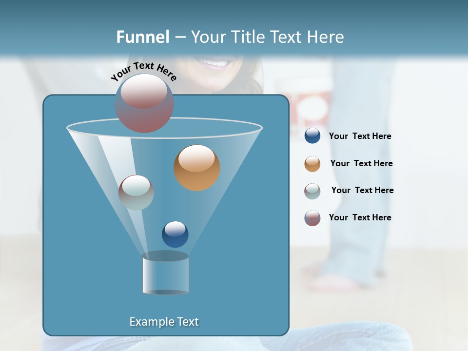 Meeting Character Happy PowerPoint Template