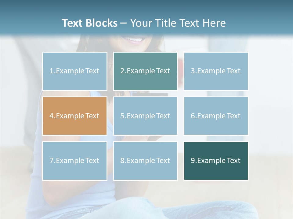 Meeting Character Happy PowerPoint Template