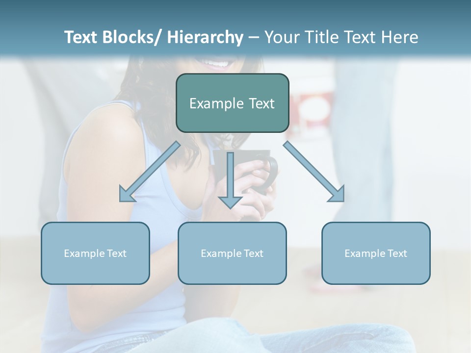 Meeting Character Happy PowerPoint Template