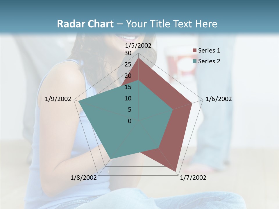Meeting Character Happy PowerPoint Template
