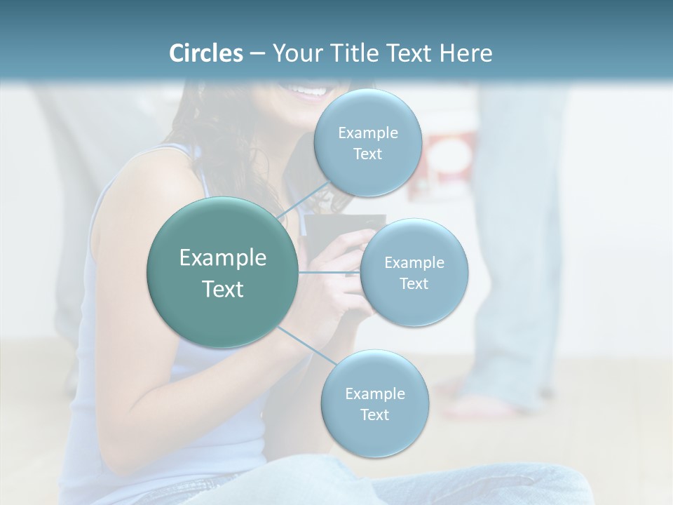 Meeting Character Happy PowerPoint Template