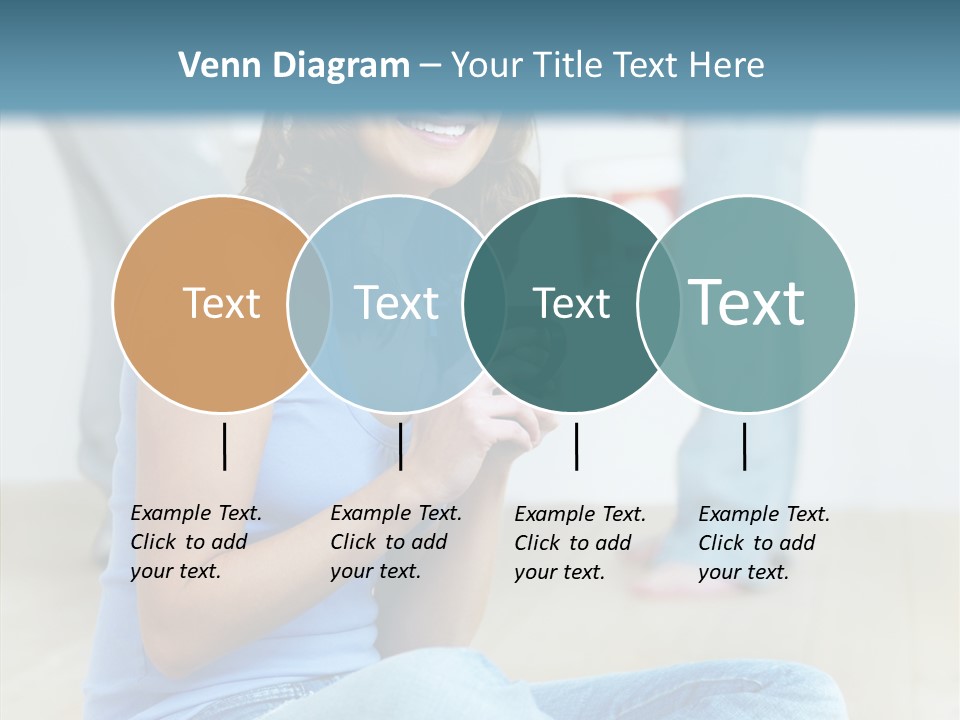 Meeting Character Happy PowerPoint Template