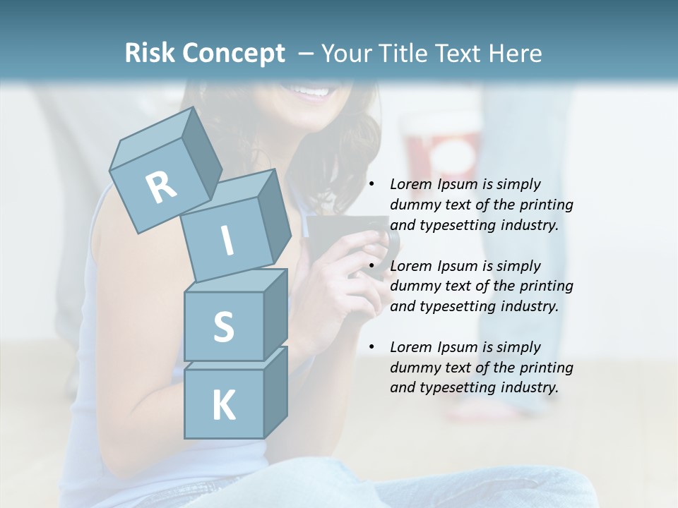 Meeting Character Happy PowerPoint Template