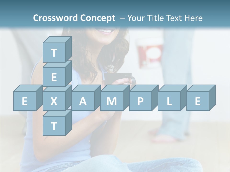 Meeting Character Happy PowerPoint Template