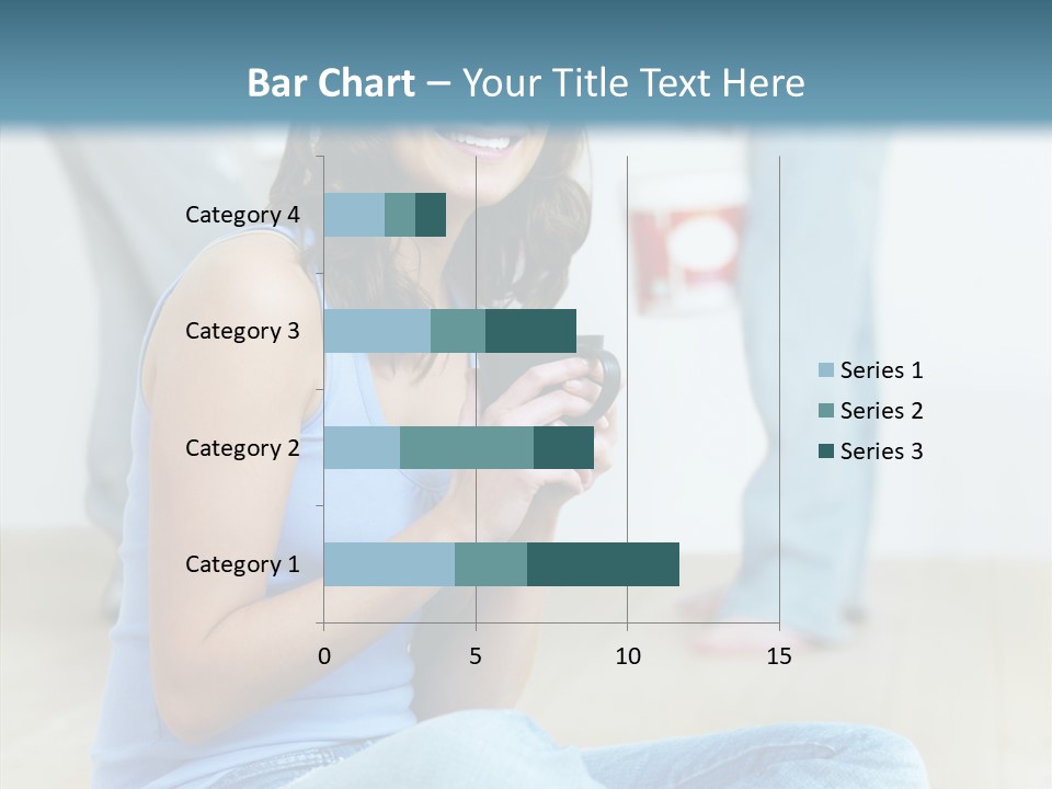 Meeting Character Happy PowerPoint Template