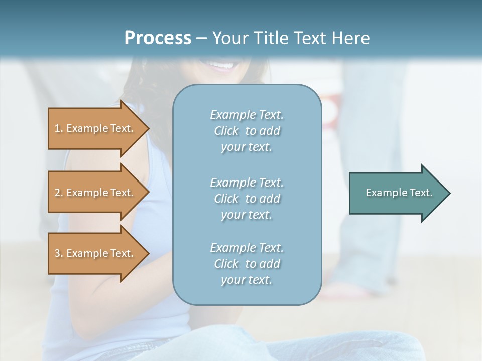 Meeting Character Happy PowerPoint Template