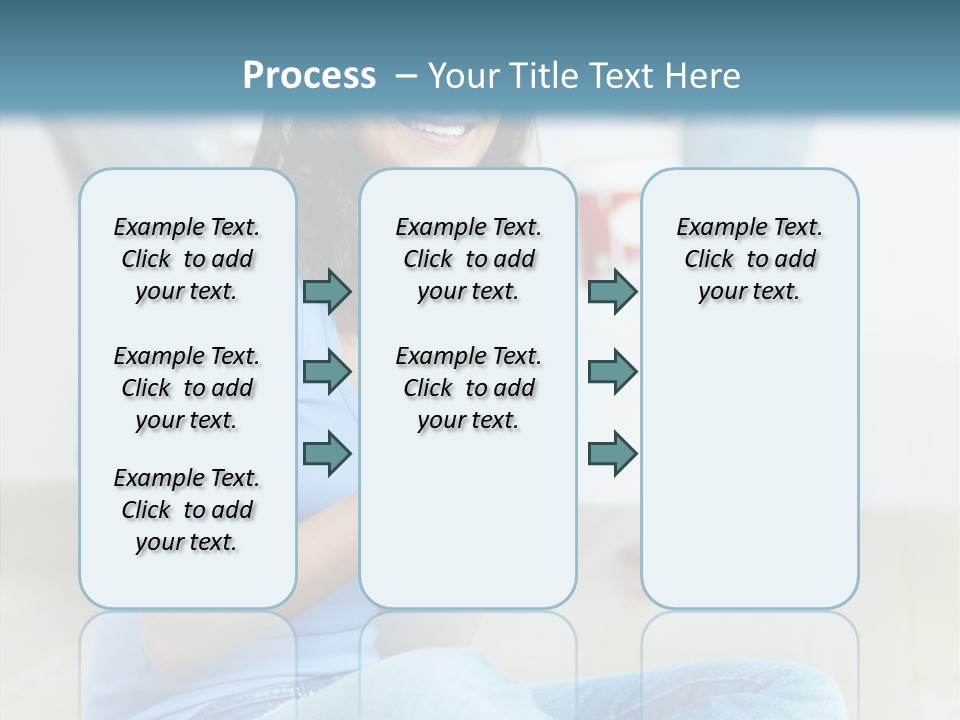 Meeting Character Happy PowerPoint Template