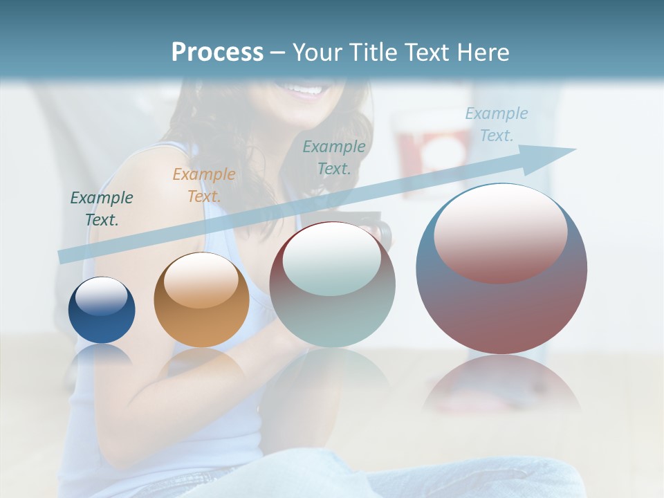 Meeting Character Happy PowerPoint Template