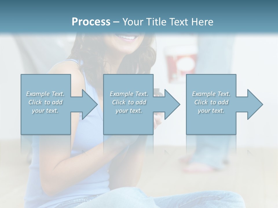 Meeting Character Happy PowerPoint Template