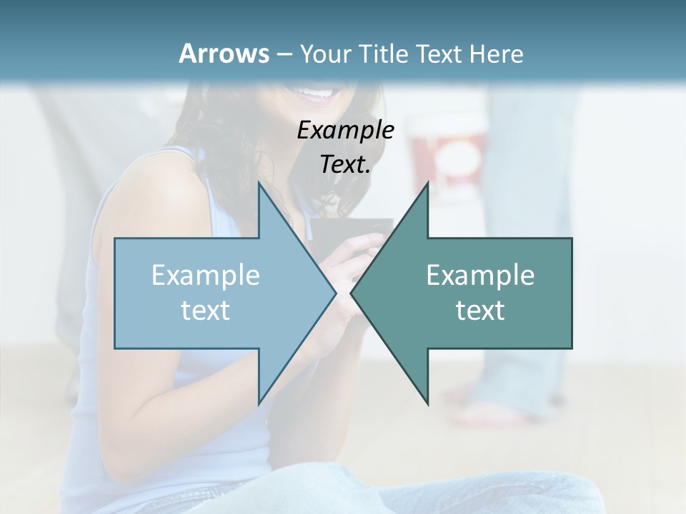 Meeting Character Happy PowerPoint Template