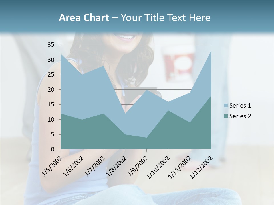 Meeting Character Happy PowerPoint Template