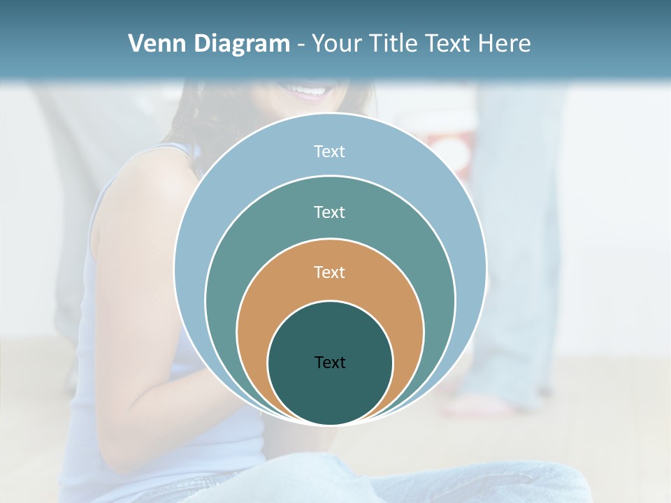 Meeting Character Happy PowerPoint Template
