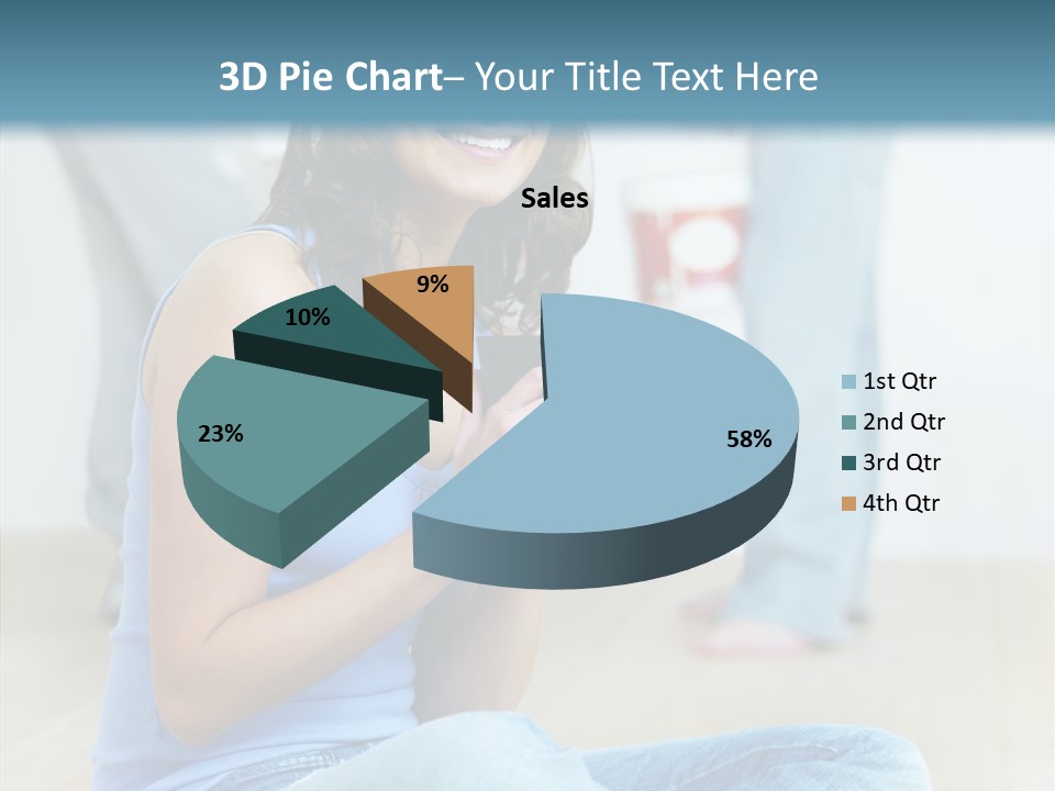 Meeting Character Happy PowerPoint Template