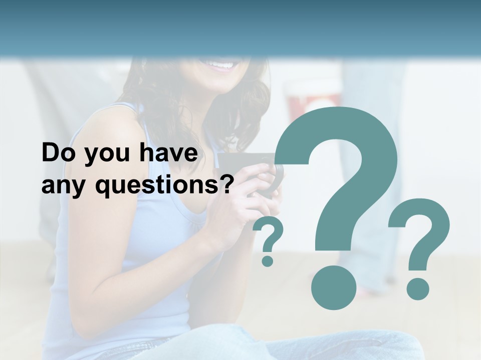 Meeting Character Happy PowerPoint Template