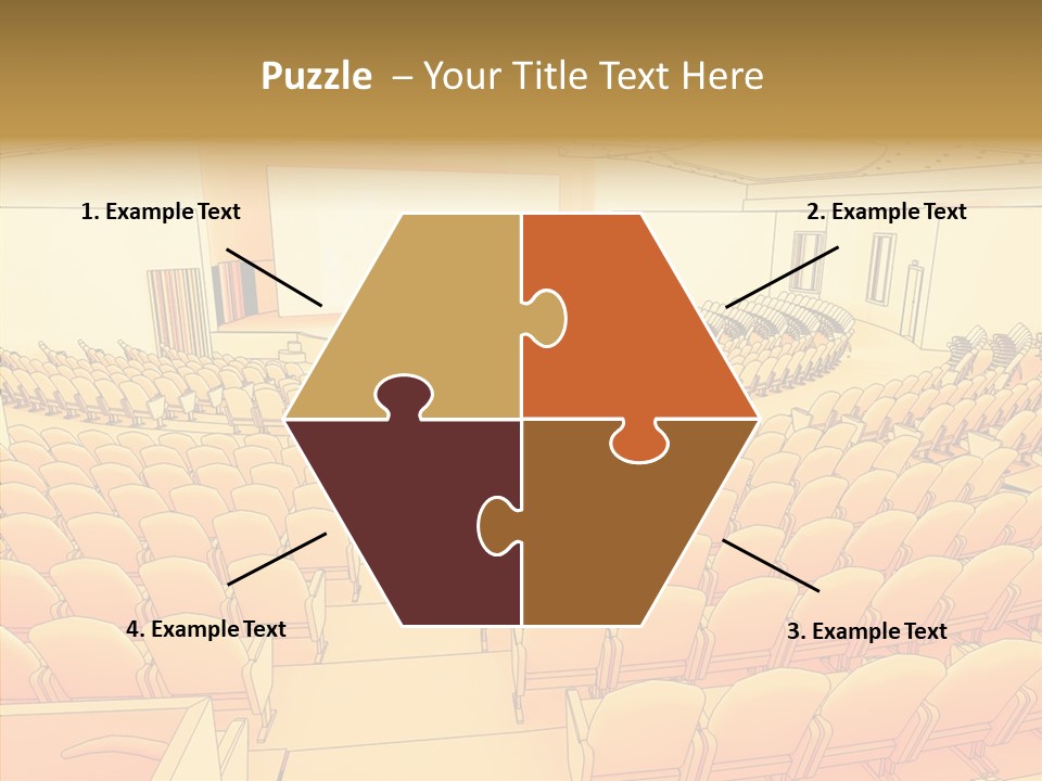 Vector Illustration Rows PowerPoint Template