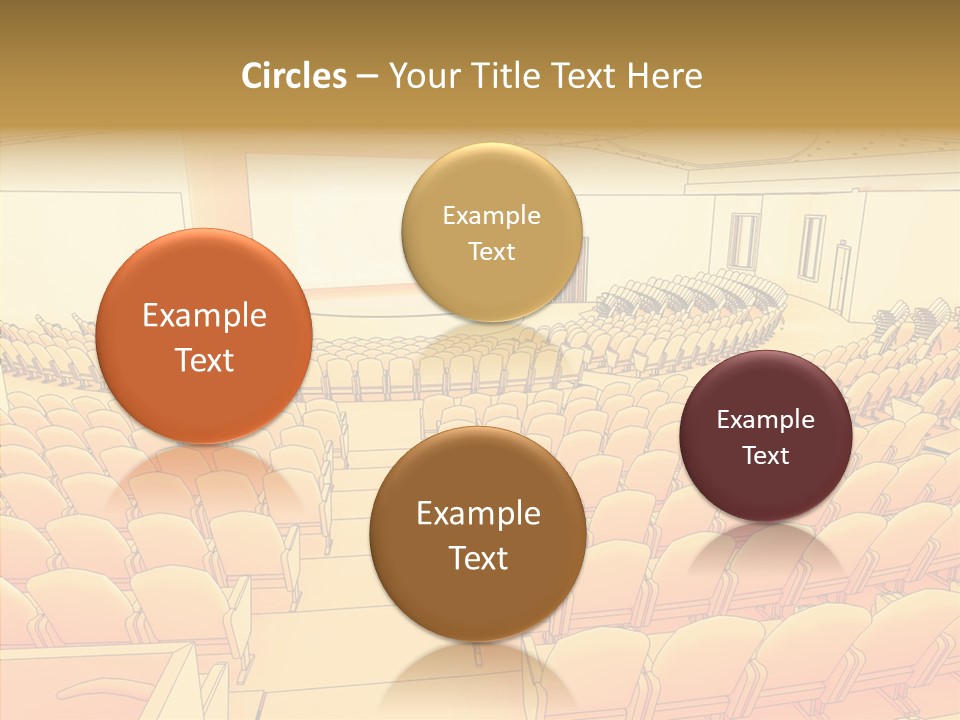 Vector Illustration Rows PowerPoint Template