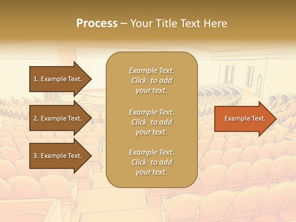 Vector Illustration Rows PowerPoint Template
