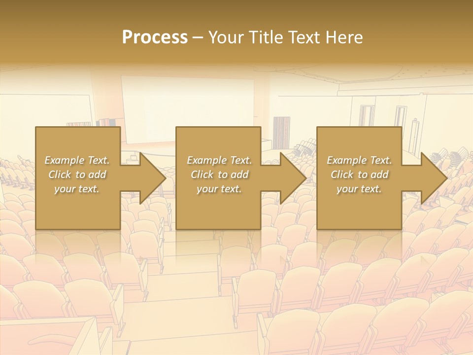 Vector Illustration Rows PowerPoint Template