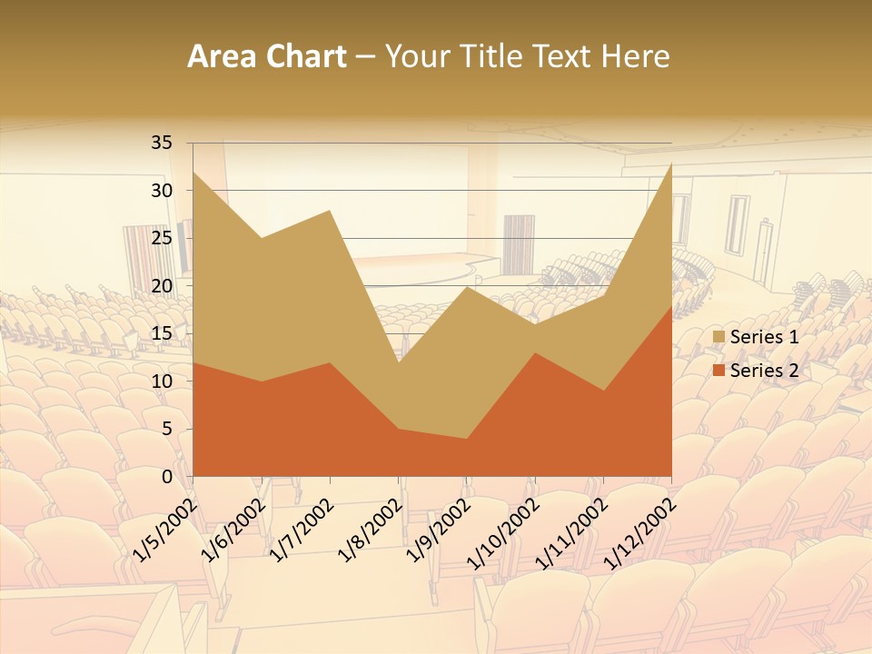 Vector Illustration Rows PowerPoint Template