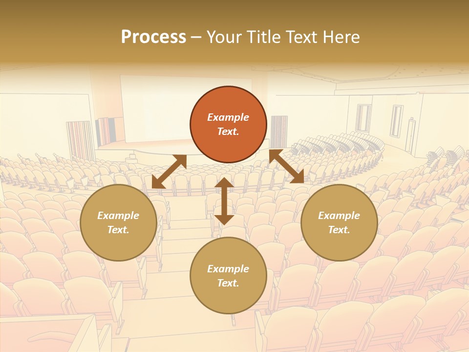 Vector Illustration Rows PowerPoint Template
