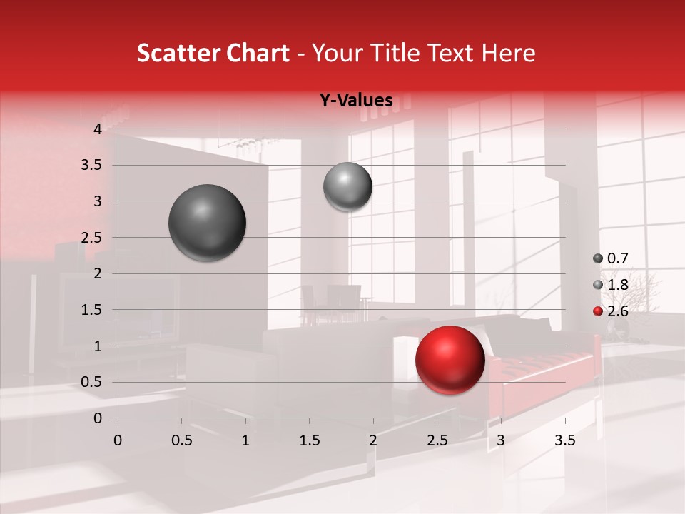 Sofa Beautiful City PowerPoint Template