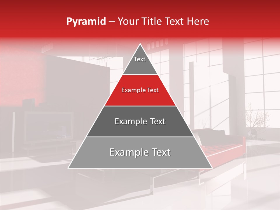 Sofa Beautiful City PowerPoint Template