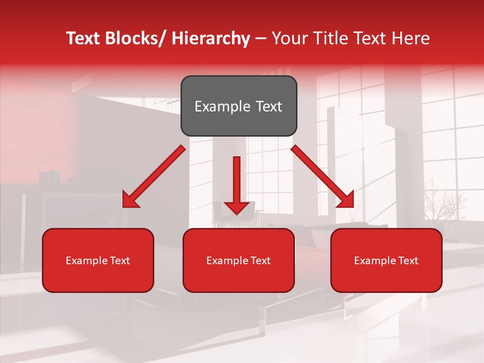 Sofa Beautiful City PowerPoint Template