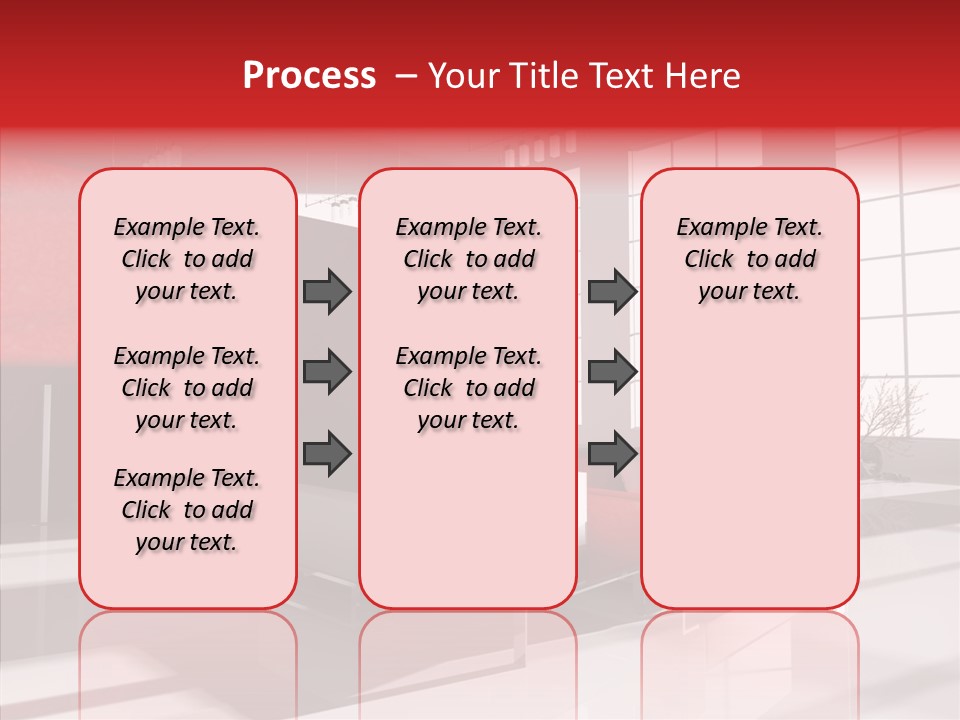 Sofa Beautiful City PowerPoint Template
