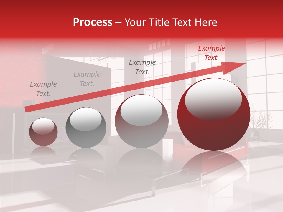 Sofa Beautiful City PowerPoint Template