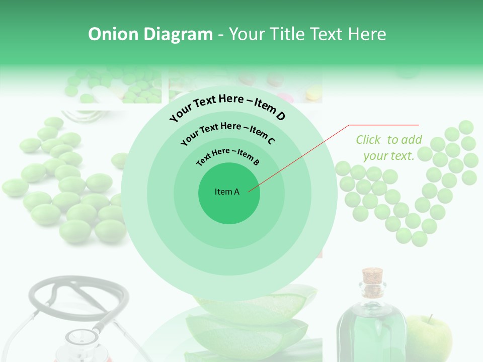 Red Background Cardiac PowerPoint Template