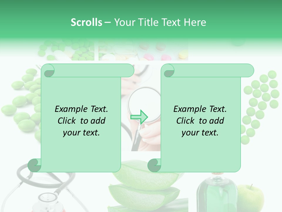 Red Background Cardiac PowerPoint Template