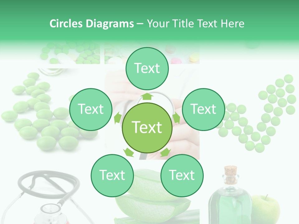 Red Background Cardiac PowerPoint Template