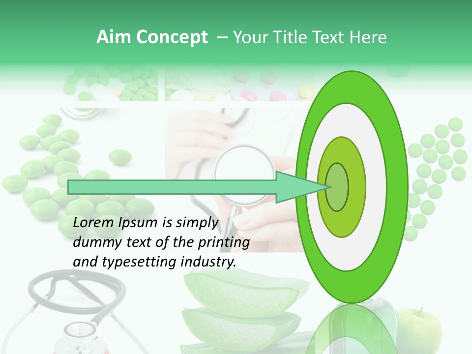 Red Background Cardiac PowerPoint Template