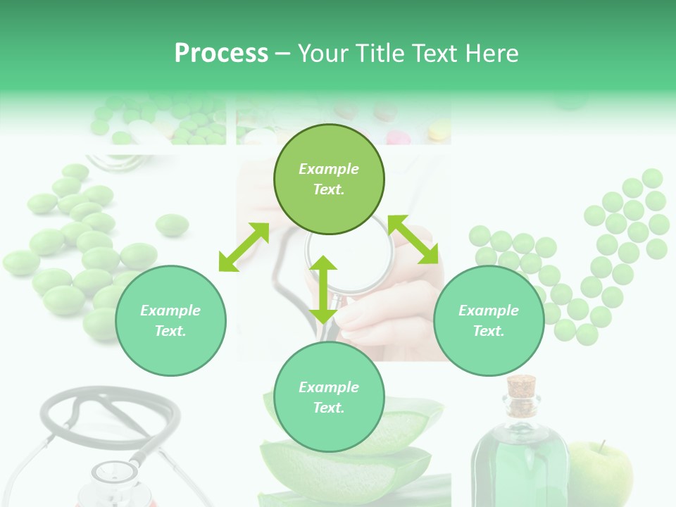 Red Background Cardiac PowerPoint Template