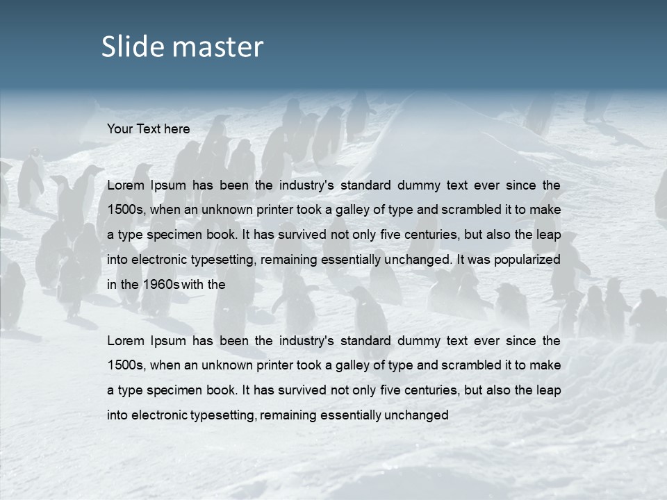 Run Change Ecotourism PowerPoint Template