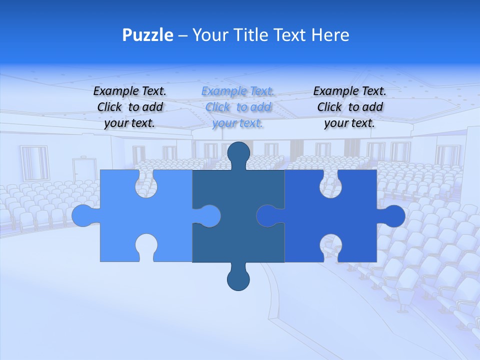 Premiere Dark Text PowerPoint Template