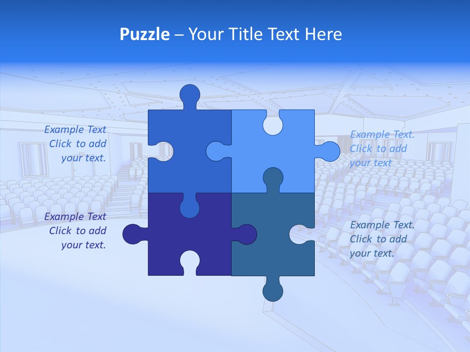 Premiere Dark Text PowerPoint Template