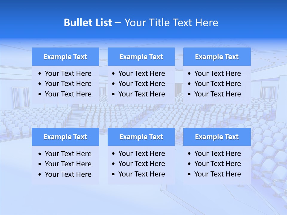 Premiere Dark Text PowerPoint Template