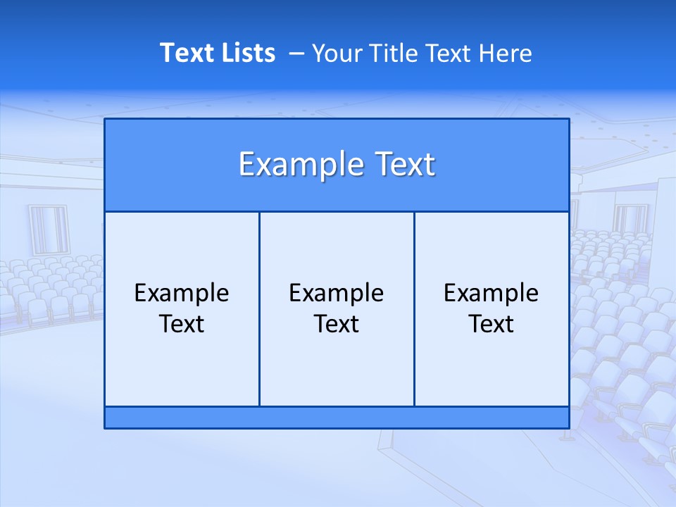 Premiere Dark Text PowerPoint Template