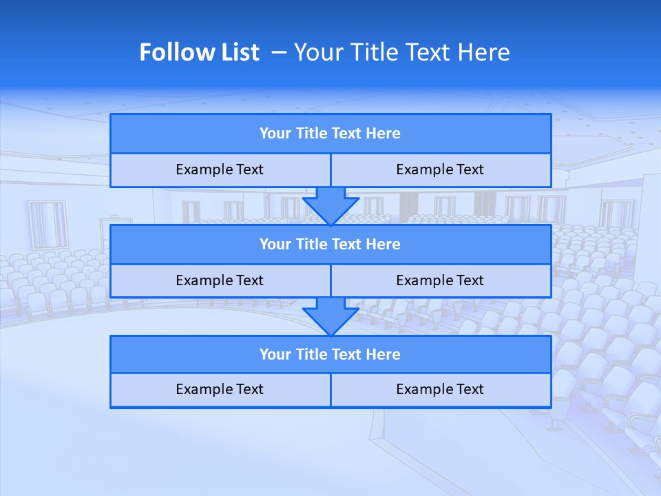 Premiere Dark Text PowerPoint Template