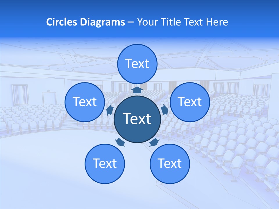 Premiere Dark Text PowerPoint Template