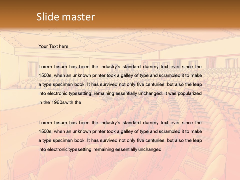 Motion Home Seat PowerPoint Template